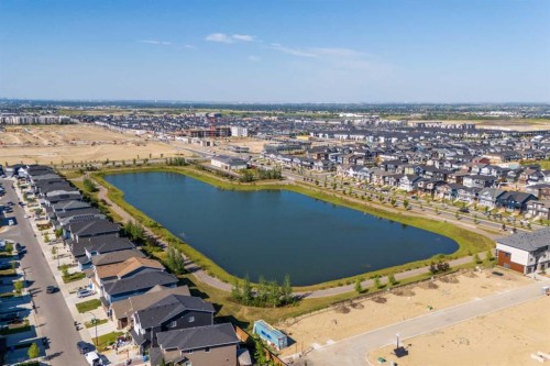 149 Creekside Street Sw, Calgary, AB - Outdoor With Body Of Water With View