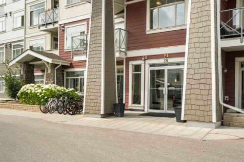 411-28 Auburn Bay Link Se, Calgary, AB - Outdoor With Balcony