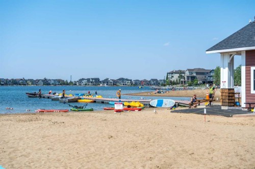 411-28 Auburn Bay Link Se, Calgary, AB - Outdoor With Body Of Water With View