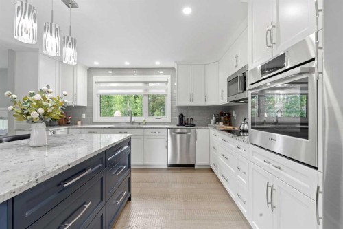 260 Parkview Place Se, Calgary, AB - Indoor Photo Showing Kitchen With Stainless Steel Kitchen With Upgraded Kitchen