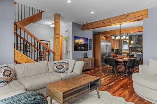 8-511 6Th Avenue, Canmore, AB - Indoor Photo Showing Living Room