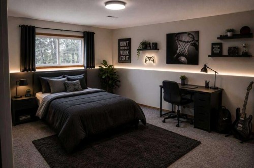 145-37411 Waskasoo Avenue, Rural Red Deer County, AB - Indoor Photo Showing Bedroom