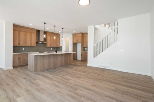 331 Rivercrest Road, Cochrane, AB - Indoor Photo Showing Kitchen