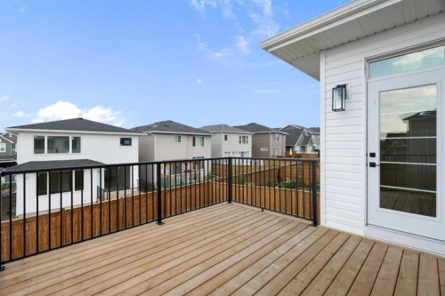 331 Rivercrest Road, Cochrane, AB - Outdoor With Deck Patio Veranda With Exterior