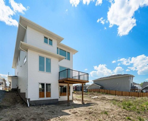 331 Rivercrest Road, Cochrane, AB - Outdoor With Deck Patio Veranda