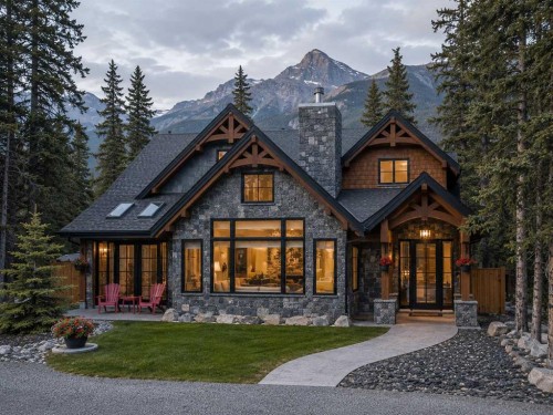 533 3Rd Street, Canmore, AB - Outdoor With Facade