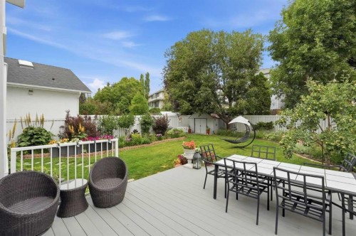 606 Schubert Place Nw, Calgary, AB - Outdoor With Deck Patio Veranda