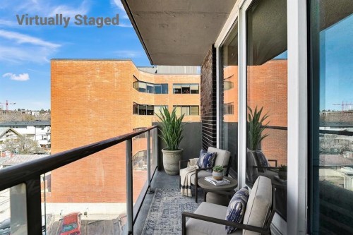 411-429 14 Street Nw, Calgary, AB - Outdoor With Balcony With Exterior
