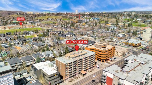 411-429 14 Street Nw, Calgary, AB - Outdoor With View