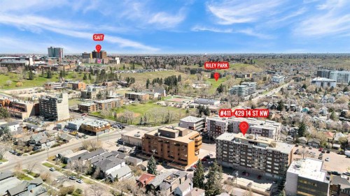 411-429 14 Street Nw, Calgary, AB - Outdoor With View