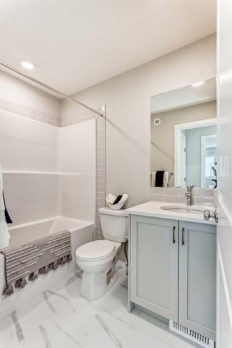 136 Heirloom Street Se, Calgary, AB - Indoor Photo Showing Bathroom