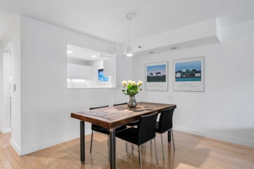 107-1732 9A Street Sw, Calgary, AB - Indoor Photo Showing Dining Room