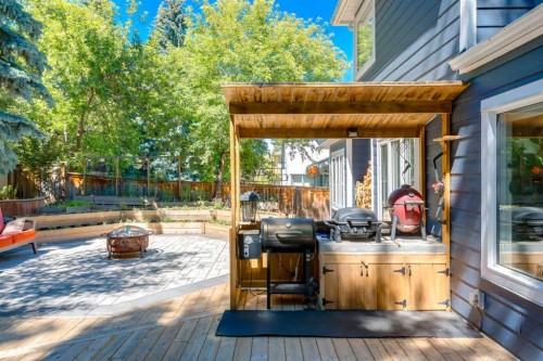 9915 Patton Road Sw, Calgary, AB - Outdoor With Deck Patio Veranda