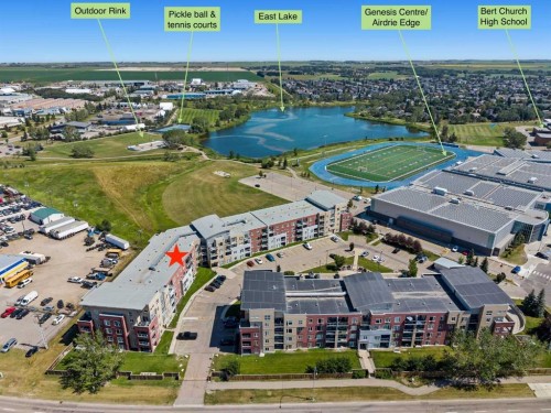 2307-604 East Lake Boulevard Ne, Airdrie, AB - Outdoor With Body Of Water With View
