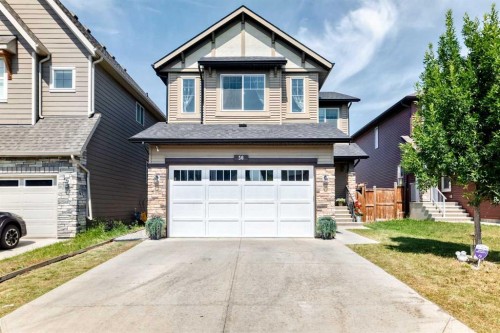 56 Evansborough Green Nw, Calgary, AB - Outdoor With Facade
