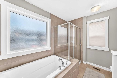 56 Evansborough Green Nw, Calgary, AB - Indoor Photo Showing Bathroom