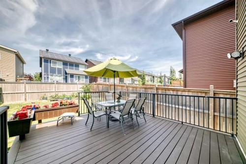 56 Evansborough Green Nw, Calgary, AB - Outdoor With Deck Patio Veranda With Exterior
