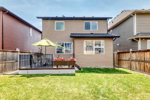56 Evansborough Green Nw, Calgary, AB - Outdoor With Deck Patio Veranda With Exterior