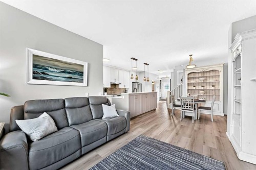144 Copperstone Gardens, Calgary, AB - Indoor Photo Showing Living Room