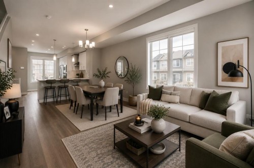902 Sage Hill Grove Nw, Calgary, AB - Indoor Photo Showing Living Room