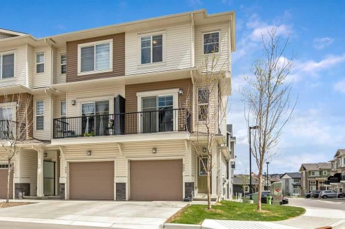902 Sage Hill Grove Nw, Calgary, AB - Outdoor With Balcony With Facade