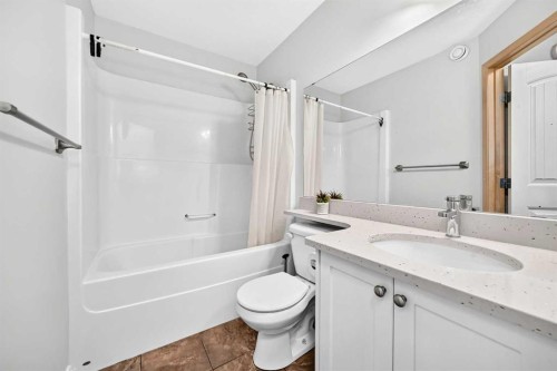 103-160 Panatella Landing Nw, Calgary, AB - Indoor Photo Showing Bathroom