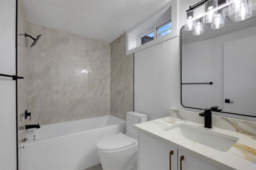 1174 Abbeydale Drive Ne, Calgary, AB - Indoor Photo Showing Bathroom