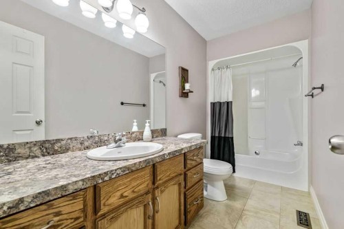 163 Woodburn Crescent, Okotoks, AB - Indoor Photo Showing Bathroom