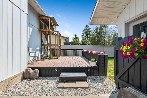 163 Woodburn Crescent, Okotoks, AB - Outdoor With Deck Patio Veranda With Exterior