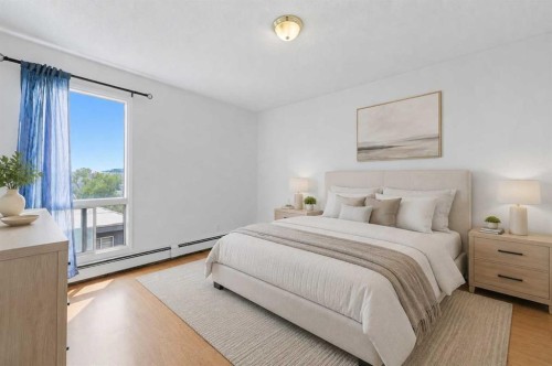 306-2611 15A Street Sw, Calgary, AB - Indoor Photo Showing Bedroom