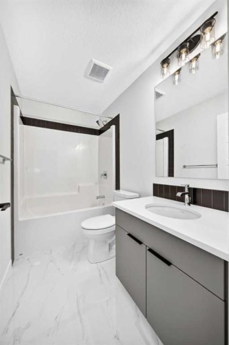 199 Langwell Common Se, Airdrie, AB - Indoor Photo Showing Bathroom