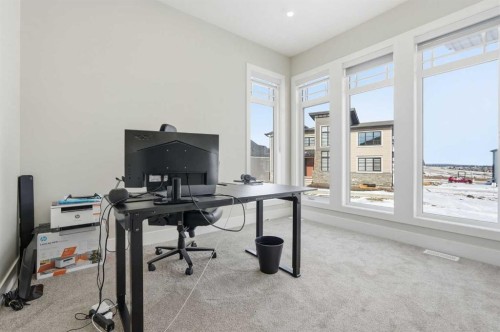 74 Alpine Gardens Sw, Calgary, AB - Indoor Photo Showing Office