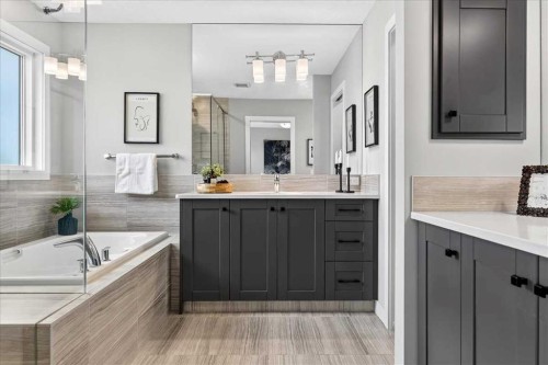 137 Cranbrook Cove Se, Calgary, AB - Indoor Photo Showing Bathroom