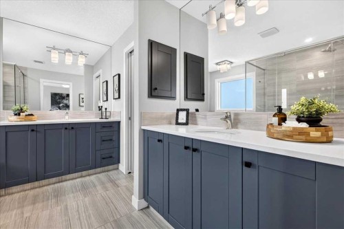 137 Cranbrook Cove Se, Calgary, AB - Indoor Photo Showing Bathroom