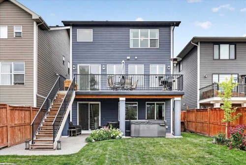 137 Cranbrook Cove Se, Calgary, AB - Outdoor With Deck Patio Veranda