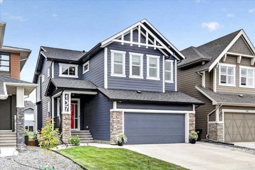 137 Cranbrook Cove Se, Calgary, AB - Outdoor With Facade