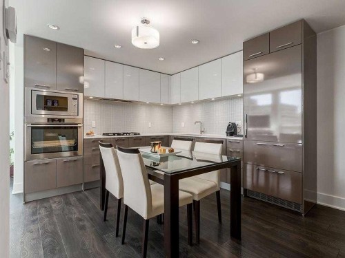 802-901 10 Avenue Sw, Calgary, AB - Indoor Photo Showing Dining Room