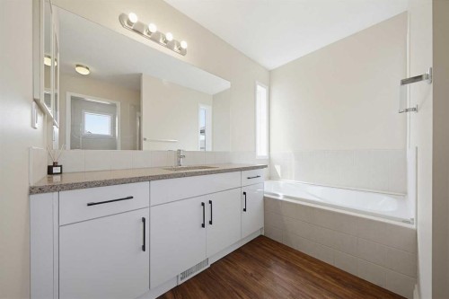 133 Saddlecrest Green Ne, Calgary, AB - Indoor Photo Showing Bathroom