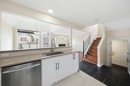 133 Saddlecrest Green Ne, Calgary, AB - Indoor Photo Showing Kitchen