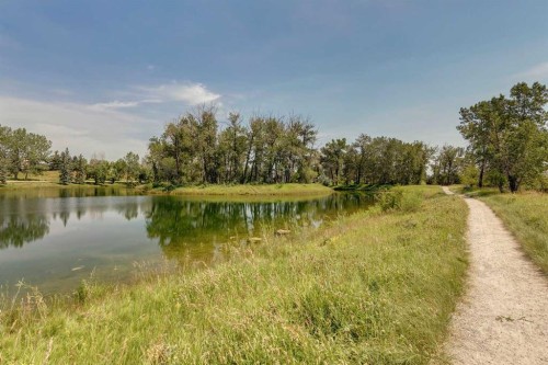 116 Riverbirch Crescent Se, Calgary, AB - Outdoor With Body Of Water With View