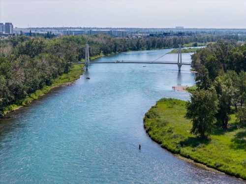 116 Riverbirch Crescent Se, Calgary, AB - Outdoor With Body Of Water With View
