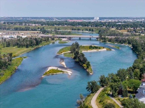 116 Riverbirch Crescent Se, Calgary, AB - Outdoor With Body Of Water With View