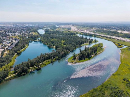 116 Riverbirch Crescent Se, Calgary, AB - Outdoor With Body Of Water With View