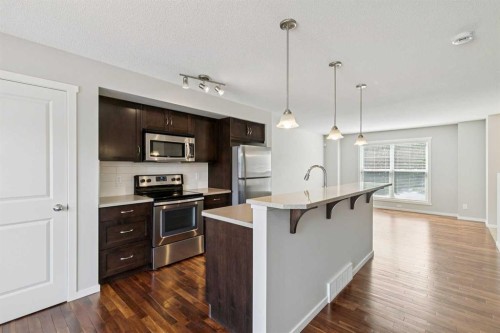 28 Walden Drive Se, Calgary, AB - Indoor Photo Showing Kitchen With Upgraded Kitchen