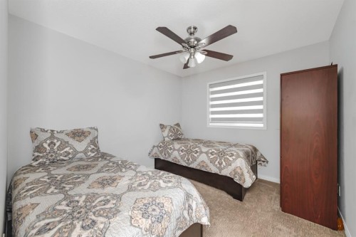50 Saddleland Crescent Ne, Calgary, AB - Indoor Photo Showing Bedroom
