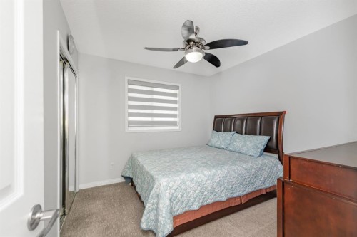 50 Saddleland Crescent Ne, Calgary, AB - Indoor Photo Showing Bedroom