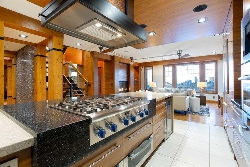 738 Crescent Road Nw, Calgary, AB - Indoor Photo Showing Kitchen With Upgraded Kitchen
