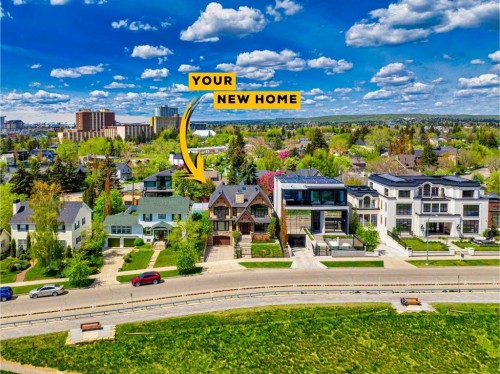 738 Crescent Road Nw, Calgary, AB - Outdoor With View