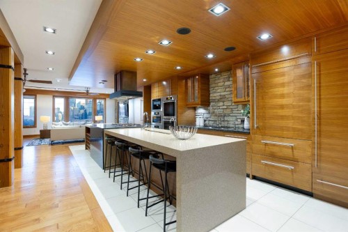 738 Crescent Road Nw, Calgary, AB - Indoor Photo Showing Kitchen With Upgraded Kitchen