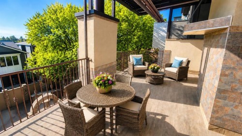 1108 Bellevue Avenue Se, Calgary, AB - Outdoor With Deck Patio Veranda With Exterior
